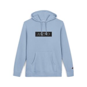 Embroidered ASZND Pigment-Dyed Hoodie — Olive Casual Streetwear